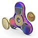 InfiSpin F1 Fidget Spinner, Metal Tri Spinner [Easy Flick & Spin] Prime EDC Focus + Stress Relief Toy | High Speed Bearings for 6+ Minutes of Spinning | Smooth, Quiet & Fast [RAINBOW]