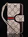 iPhone 7Plus/8Plus Flip Case - New Elegant Luxury PU Leather Classic Wallet Style Flip Folio Cover Cases Full Protective Wristlet Strap Compatible with Apple iPhone 7Plus Or iPhone 8Plus