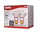 Satco S2267 39 Watt (50 Watt) 530 Lumens PAR20 Halogen Narrow Flood 34 Degrees Clear Light Bulb, 2-Pack
