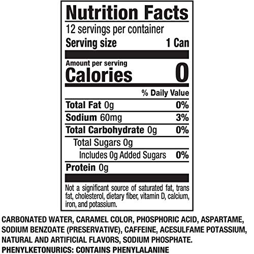 DR PEPPER ZERO SUGAR – 12 OZ, 12 PK