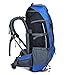 GOHYO 70L Lightweight Large Capacity Hiking Backpack Camping Backpacking Travel Free Rain Cover