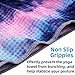 ADORENCE Non Slip Yoga Towel (Upgraded PVC Grippies+Side Pockets) Microfiber Sweat Absorbent & Quick Dry Mat Towel – Ideal for Hot Yoga, Pilates and Workoutthumb 2