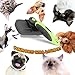 The Pet Portal Self Cleaning Dog Brush for Shedding Slicker Brush Cat Long Haired Pet Brush Grooming Deshedding Supplies - Small Pets