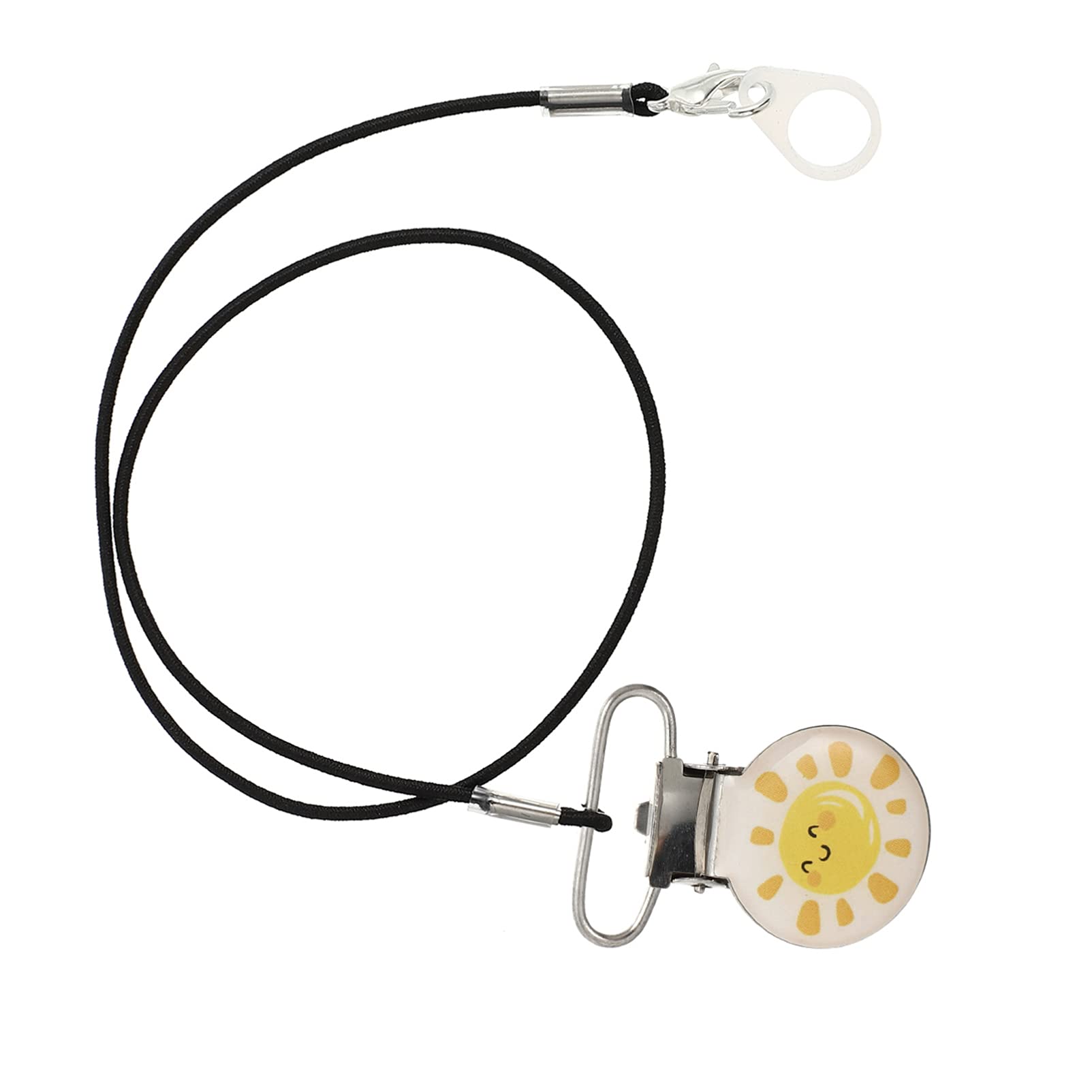 Clip Anti- Lost Lanyard Keepers Single Ear BTE Holder Straps Protector Retaining Clips with Hanging Rope for Adults Seniors Kids Style 3