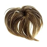 New Style Scrunchie Hair Extension Brown Low Lights On Honey Up Do Down Do Sp... Synthetic