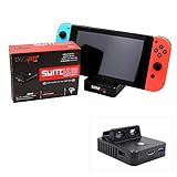 CHARJENPRO SWITCHUB dock for Nintendo Switch. Premium portable compact stand for travel or home accessory. USB 3.0, 2 USB 2.0 ports, HDMI, USB-C power.