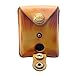 CyberDyer Genuine Leather Magnet Ammo Pouch for Slingshot Stainless Steel Bag Case (Brown)