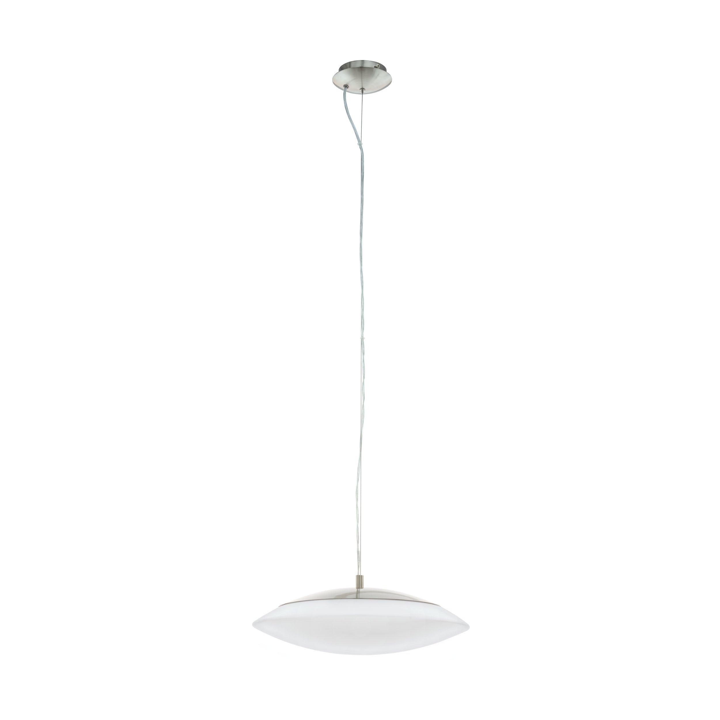 EGLO FRATTINA-C Pendant Light Steel 27 W Matt Nickel