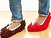 (5 Pairs)10pcs Mop Slippers Shoes Cover, Soft Washable Reusable Microfiber Foot Socks Floor Dust Dirt Hair Cleaner for Bathroom Office Kitchen House Polishing Cleaning