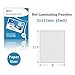 Hot Thermal Laminating Pouches 5Mil - 9x11.5 Inches for sealed 8.5x11