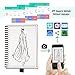 [2018 UPGRADED] Newest Version Elfinbook Smart Wirebound Notebook, Cloud Storage App Notebook, Erasable, Reusable 500+, Water-to-Erase - B5 6.9