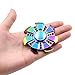 Yeahbeer Hand Fidget Spinner Toy Stress Reducer and Perfect For ADD, ADHD ,Finger Toy fidget work Ultra Fast Bearings (blue with black)