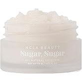 NCLA Beauty Sugar All Natural Lip Scrub - Lip Exfoliator - Made with Sugar, Cocoa and Shea Butter, Agave Nectar - Birthday Cake - 0.5 oz