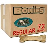 BONIES (BULK BOX) Natural Dental Bones (72 Regular Bones)