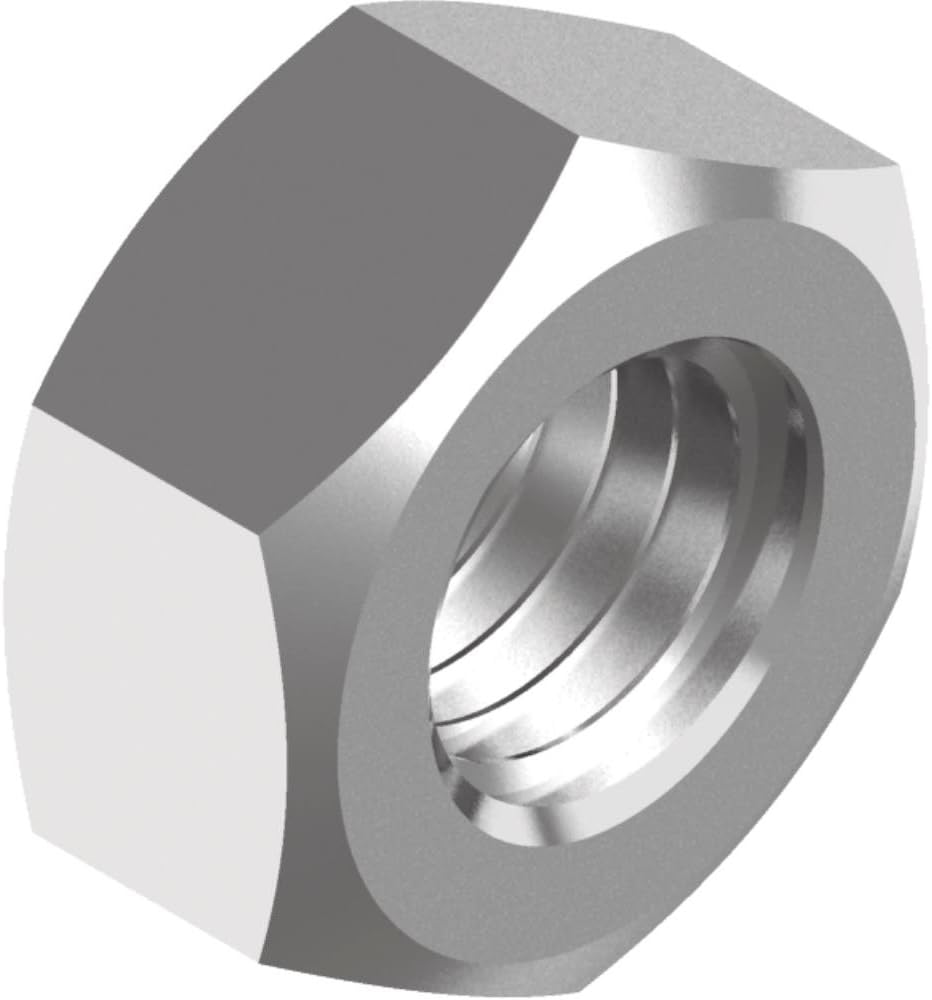 Hex Nuts DIN 934 Pack of 10 – A2-70 Stainless Steel M42