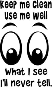 Amazon.com: Apollo's Products Bathroom/Toilet - Keep Me 