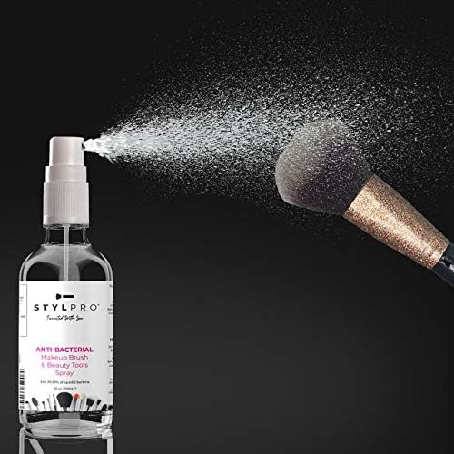 stylpro Premium Makeup Brush & Beauty Tools Cleanser Spray, 150 ml (Pack of 1), 150ml bottle - Image 3