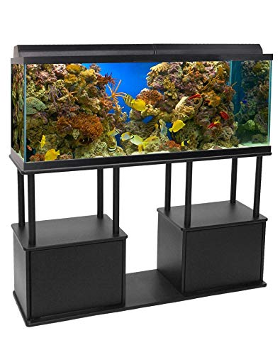 Aquatic Fundamentals AMZ-13551 Aquarium Stand, 55 Gallon, Black