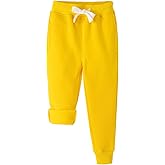 Spring&Gege Boys' Fleece Active Jogger Sweatpants Thick Sports Pants with Pockets
