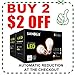 SANSUN 8W A19 LED Light Bulbs, 4000K Daylight White, Non-Dimmable, 6-Pack