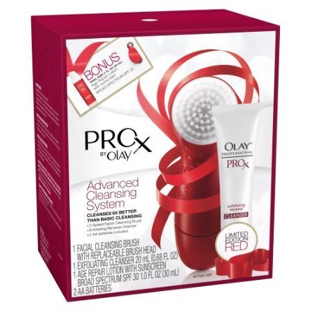 Olay Limited Edition Red Pro-X Advanced Cleansing System 1 Kit, 0.000-Conversion not found