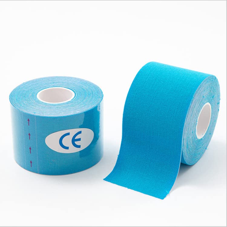 Kinesiology Tape, 2.5cm x 5m / 5cm x 5m Roll of Elastic Muscle Support Tape,11 Colors Sports Tapes for Exercise, Sports and Injury Recovery 2 Roll
