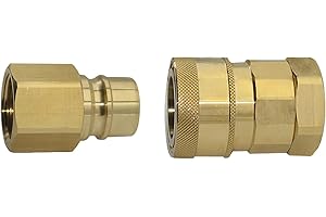 GUGAGUGA Natural Gas Hose with Quick Disconnect Fittings for Multi-purpose, 3/4 Inches