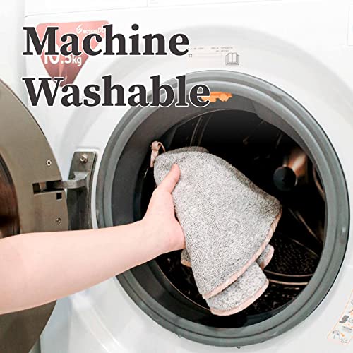 myHomeBody Hand Towels with Hanging Loops, Hand Towels with Button Loop