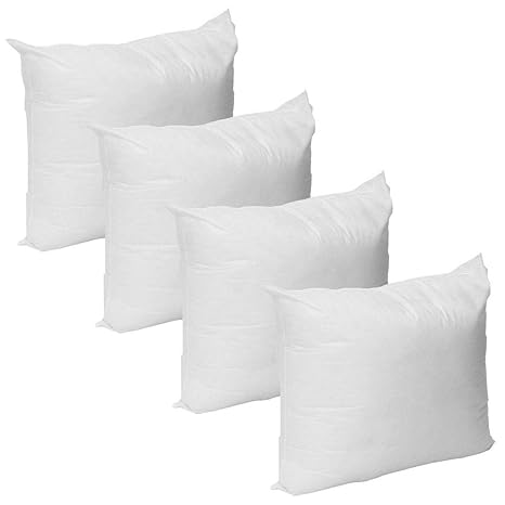 Amazon Com Green Team Linens Pack Of 4 28 X 28 Pillow Inserts