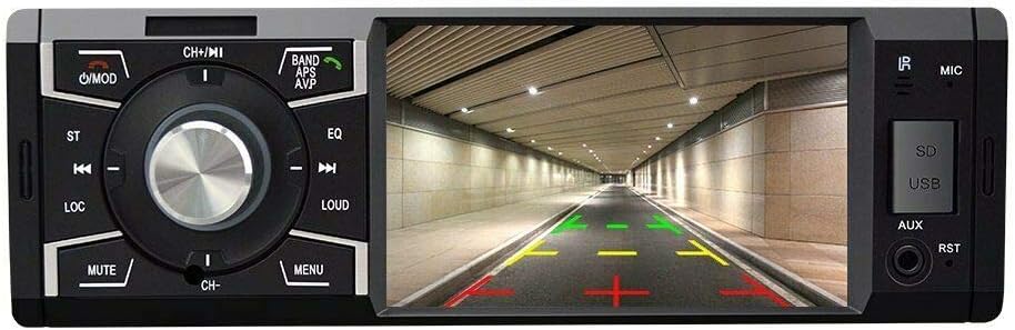 1 Pc Indash Car Stereo with Bluetooth Single Din FM Radio for Car and MP5 Player