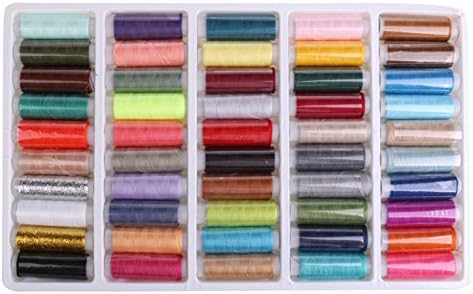 Home Product 50 Color Sewing Thread 150 Yards Each Unit Sewing Thread Polyester Material