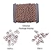 3X4mm 40feet Antique Copper Open Link Cable Chain Lobster Clasp Jump Ring for Necklace Jewelry Accessories DIY Making 12meter