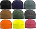 Solid Polar Fleece Winter Cold Weather Beanie Watch Cap Hat