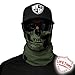 Salt Armour Tactical Face Shield | OD Green Skull