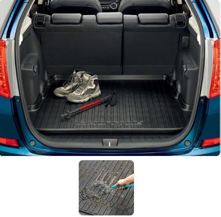 Amazon ホンダ フィットシャトル Gp2 Gg7 Gg8 カーゴトレイ 縁高防水タイプ Shuttleロゴ入 フロアマット 車 バイク