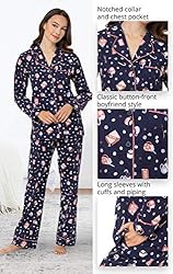 PajamaGram Womens Winter Pajamas - Warm Pajamas For