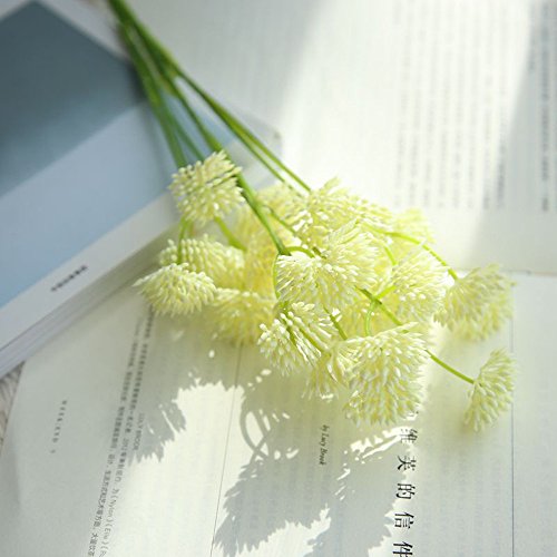 Amazon Com Keshiwo Artificial Flowers For Decoration Blue White