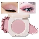 FeiCuiYun Matte Eyeshadow Palette Makeup for Older Women, Matte Nude Pink eyeshadow For Green Blue Eyes, Holographic Multichrome Cream Iridescent Single Monochrome Eye Shadow Makeup
