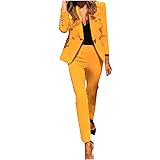 Womens Business Casual Suit Sets 2 Piece Outfits