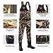 TideWe Chest Wader for Toddler & Children, Neoprene Waterproof Insulated Hunting Wader for Boy and Girl, Cleated Bootfoot Wader, Hunting & Fishing Wader Realtree MAX5 Camo