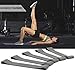 PORTHOLIC Exercise Resistance Loop Bands, 12 Inch Workout Stretch Bands for Legs Butt Glutes Stretching Physical Therapy Pilates Barre and Yoga, with Instructions, Ebook, Carry Bag -Set of 5