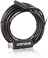 Crenova iScope 2.0 Megapixel CMOS HD USB Endoscope Waterproof Handheld Borescope Digital Inspection Camera Snake Camera（5 Meter Cable）
