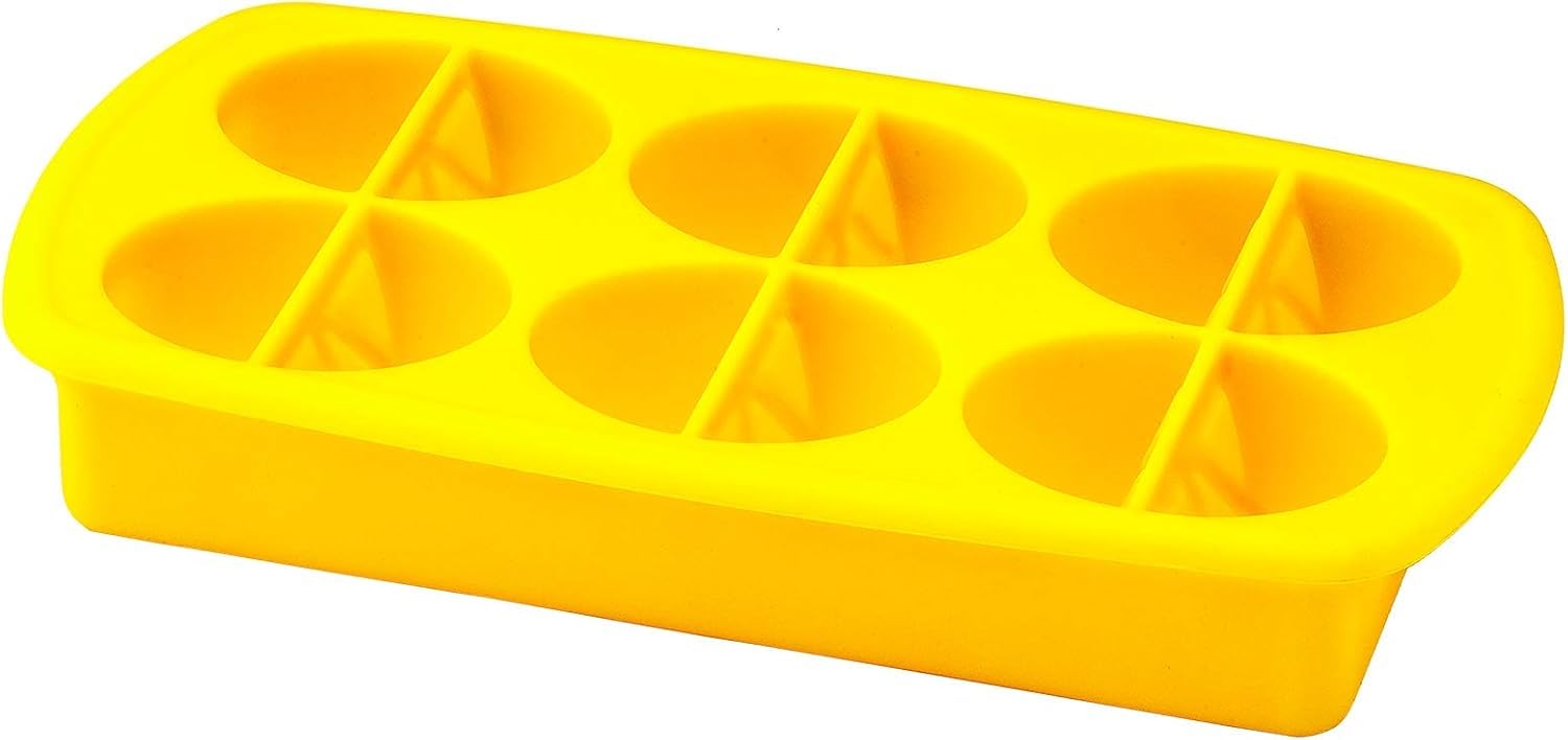 Joie Lemon Wedge Silicone Ice Tray
