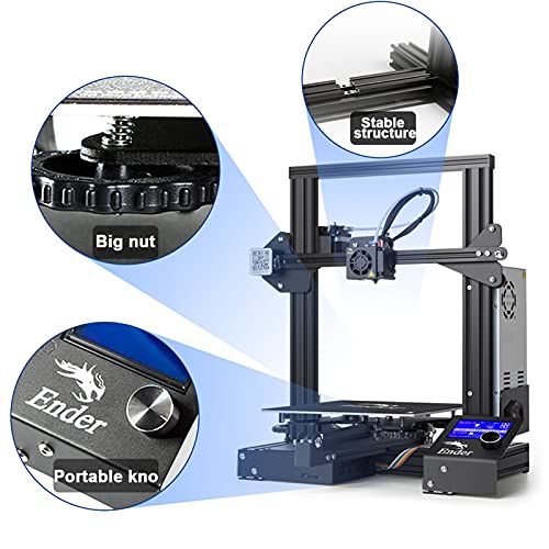 Creality Ender 3 3D Printer Fully Open Source with Resume Printing