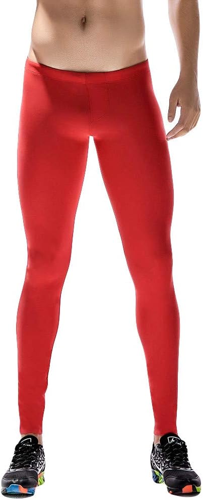 Xturfuo Men's Compression Pants Workout Running Cool Dry Sports Tights Leggings