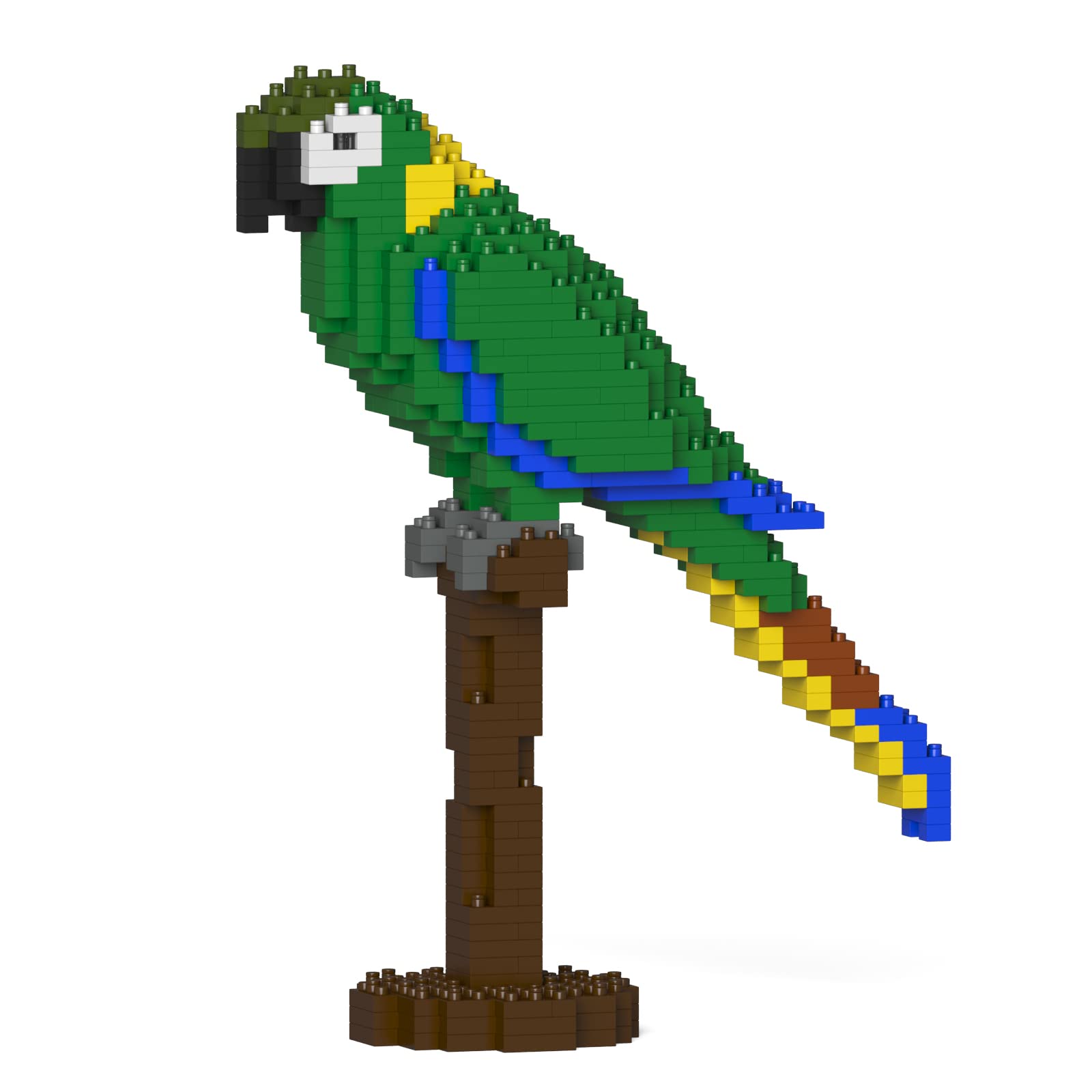 JEKCA Yellow Collared Macaw 01S | Plastic Building
