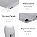 5Mayi Mens Boxer Briefs Long Leg Men's Underwear Cotton Mens Underwear Men Pack,S M L XL XXL