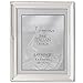 Lawrence Frames 11645 Polished Silver Plate 4x5 Picture Frame - Bead Border Design