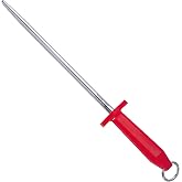 F. DICK Orange Knife Sharpener - 10" Smooth Polished German Made Steel