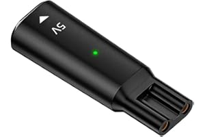 USB Type C Plug to 2 Pin Adapters USB Female to 2 Pin Female Converters for Shaver Charging Type Adapters